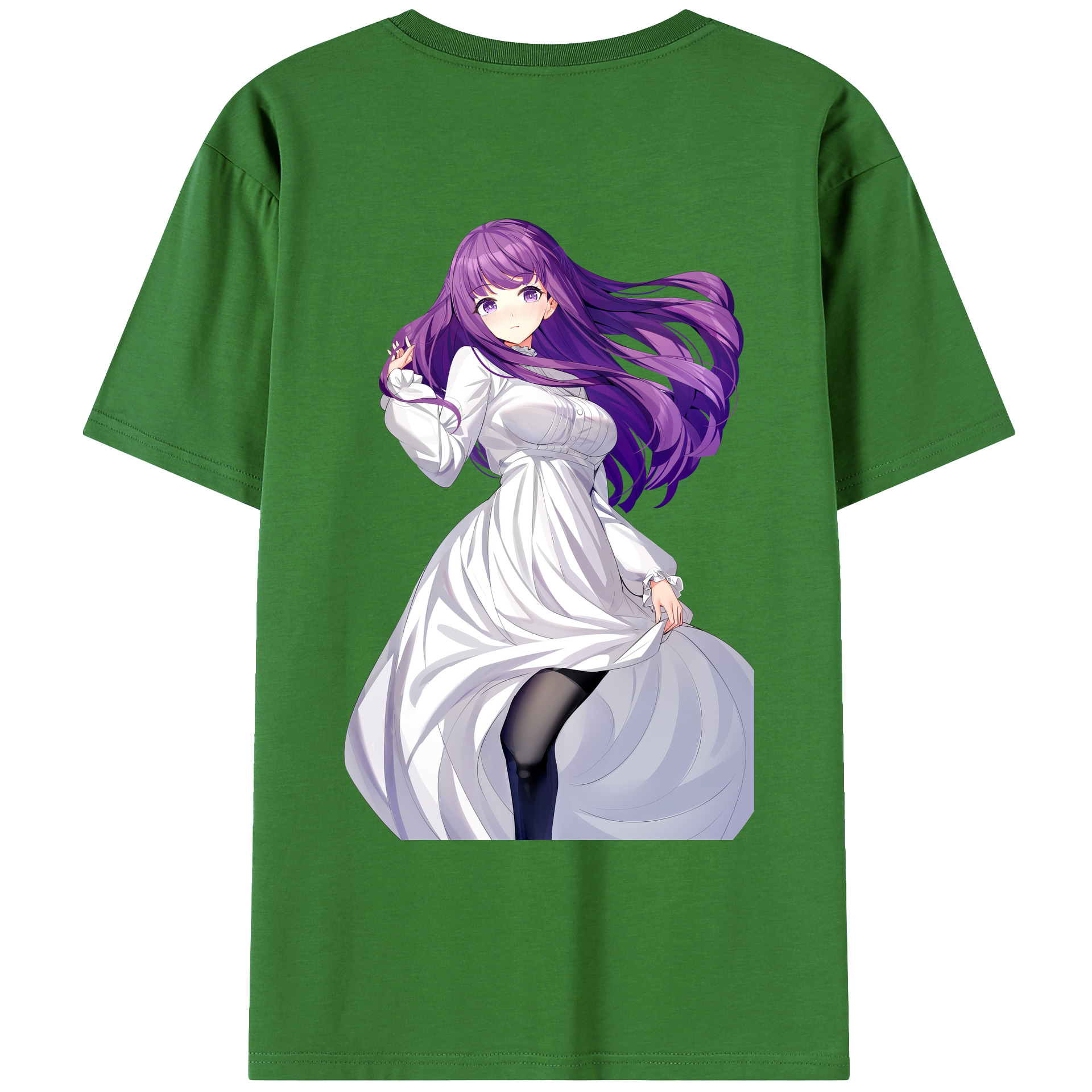 （画像用） 葬送のフリーレン Frieren レディース半袖Tシャツ(バックプリント)